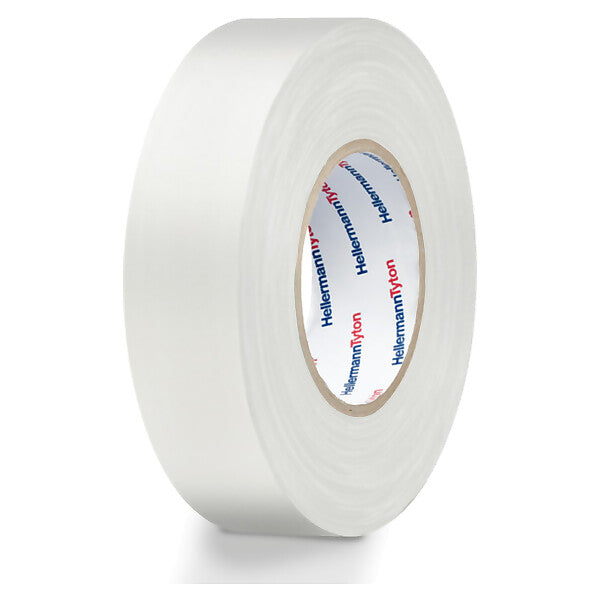 HellermannTyton Gewebeband weiss HTAPE TEX WH 19x50m